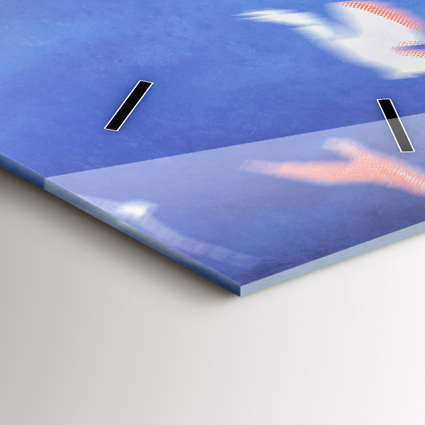 Vertikálne hodiny Chlapec s krídlami