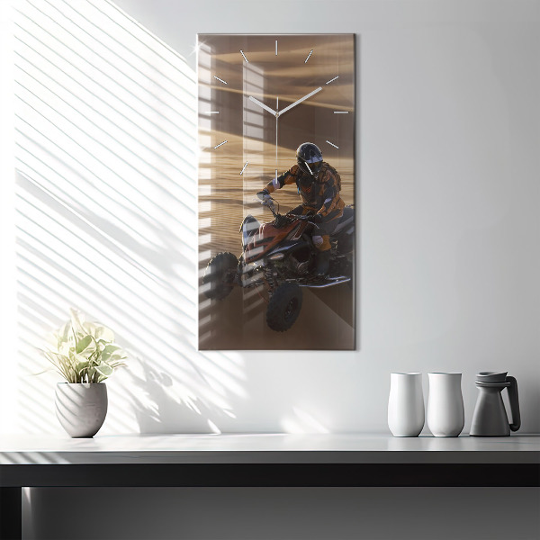 Vertikálne hodiny Štvorkolka v púšti