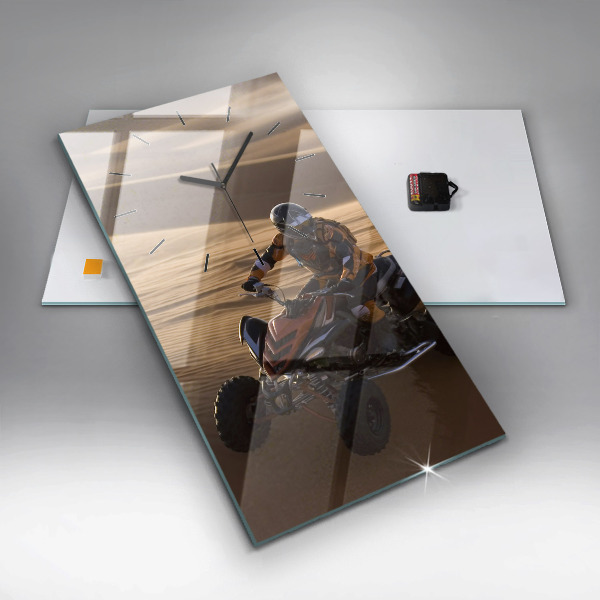 Vertikálne hodiny Štvorkolka v púšti