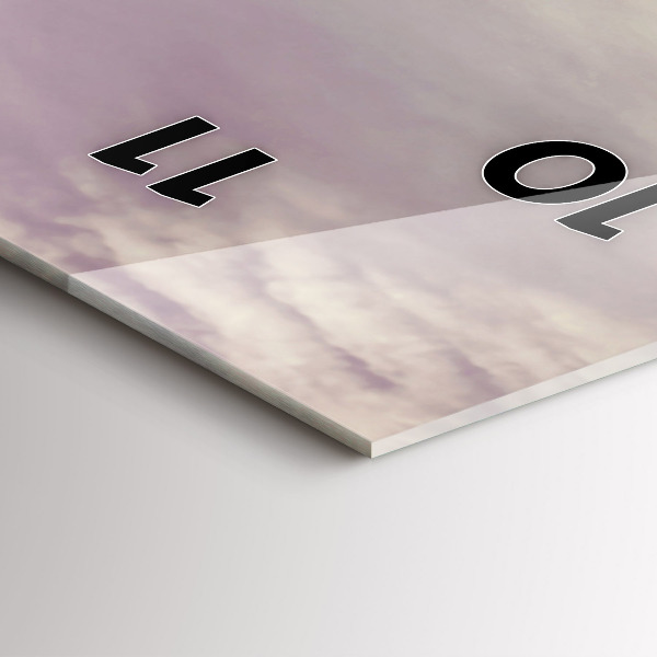 Vertikálne hodiny Auto v štýle vintage