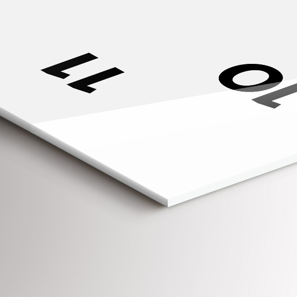 Vertikálne hodiny Akvarel Láska na Miami Beach