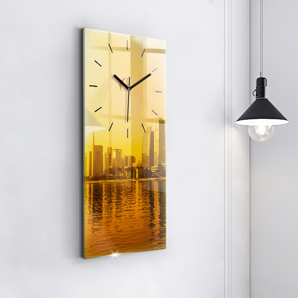 Vertikálne hodiny Čína rieky Zhujiang