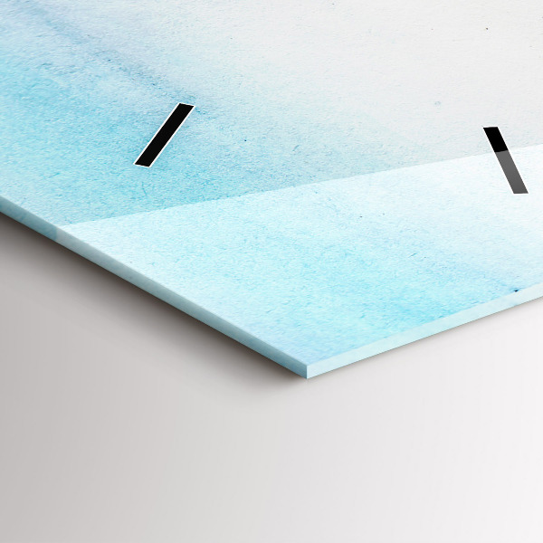 Vertikálne hodiny Maľovaná krajina Paríža