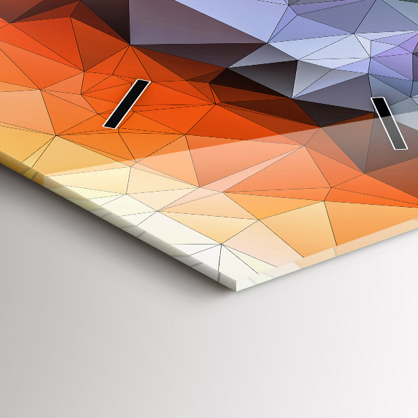 Vertikálne hodiny Farebné ľudské oko