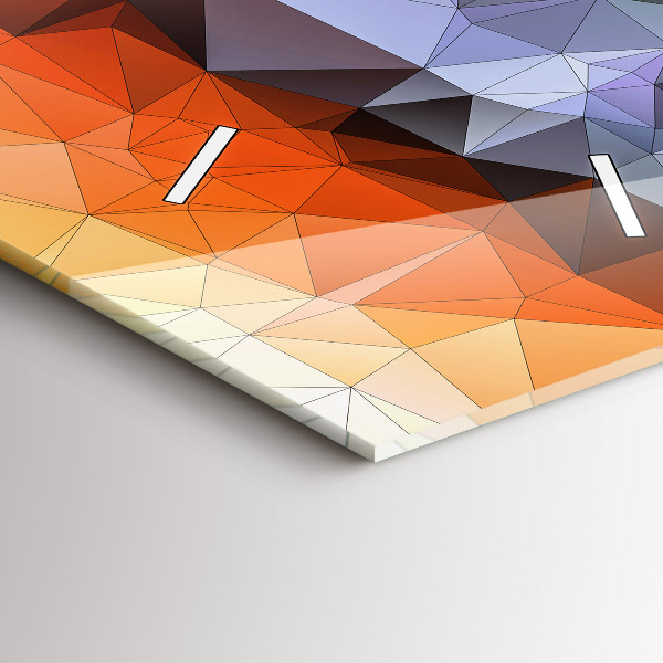 Vertikálne hodiny Farebné ľudské oko