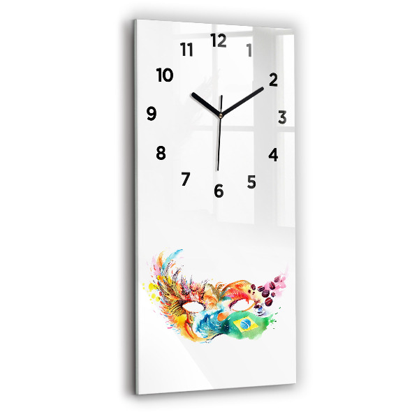 Vertikálne hodiny Kultúra - brazílska vlajka
