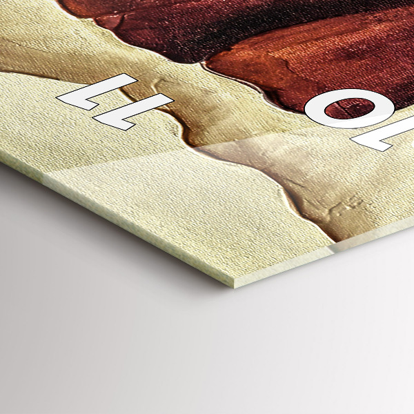 Vertikálne hodiny Maľované maky