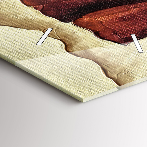 Vertikálne hodiny Maľované maky