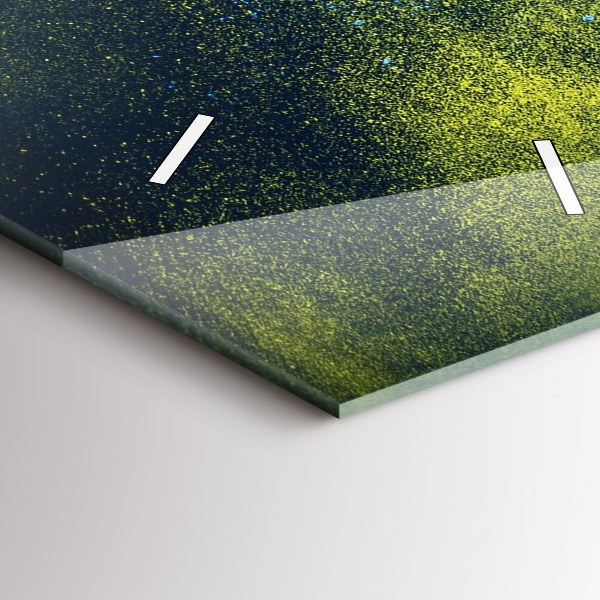 Vertikálne hodiny Farebný papagáj