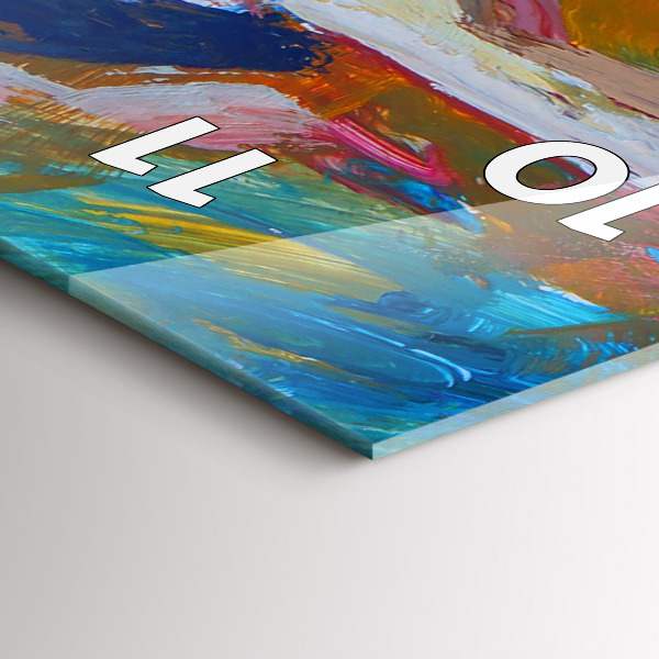 Vertikálne hodiny Maľovaná balerína