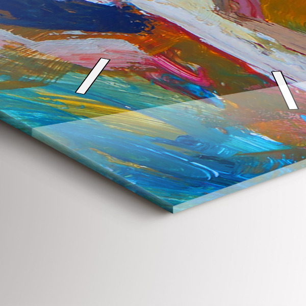 Vertikálne hodiny Maľovaná balerína