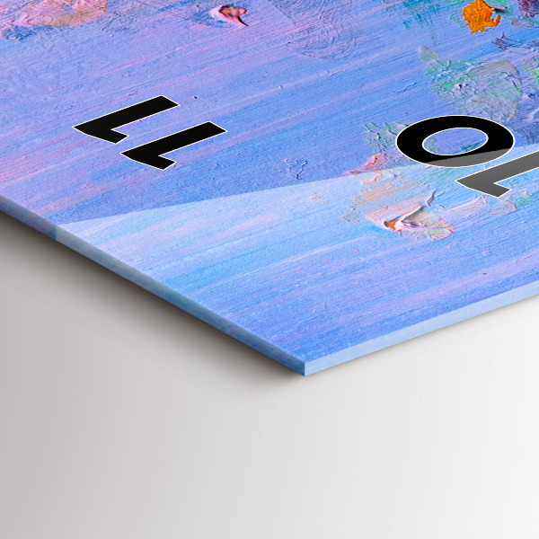 Vertikálne hodiny Kvety vo váze