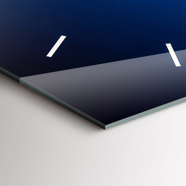 Vertikálne hodiny Lietadlo a oblaky