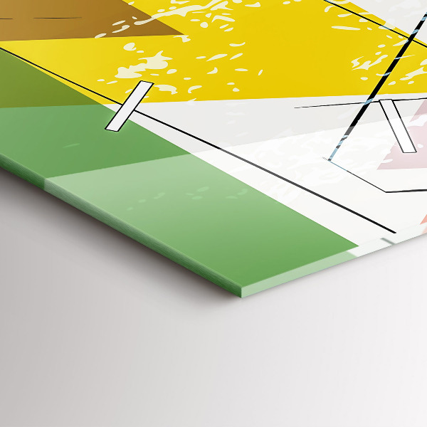 Vertikálne hodiny Geometrické trojuholníky