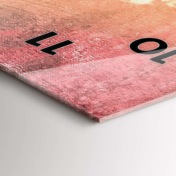 Vertikálne hodiny Mladý pár v láske