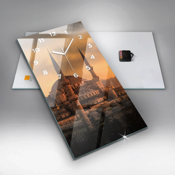 Vertikálne hodiny Mešita v Istanbule