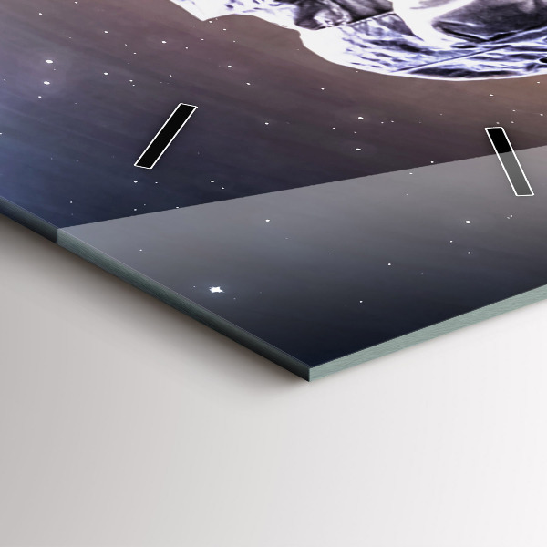 Vertikálne hodiny Astronaut vo vesmíre