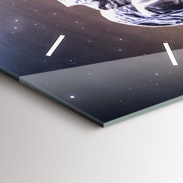 Vertikálne hodiny Astronaut vo vesmíre