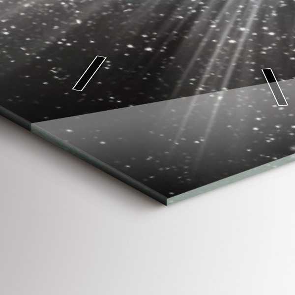 Vertikálne hodiny Zem Mesiac Slnko