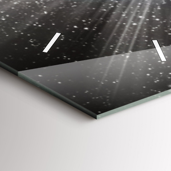 Vertikálne hodiny Zem Mesiac Slnko