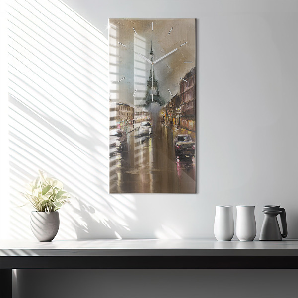 Vertikálne hodiny Architektúra mesta Paríž