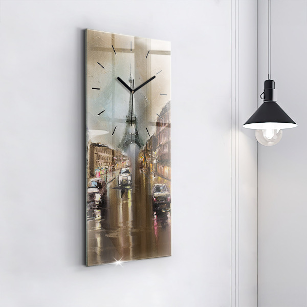 Vertikálne hodiny Architektúra mesta Paríž