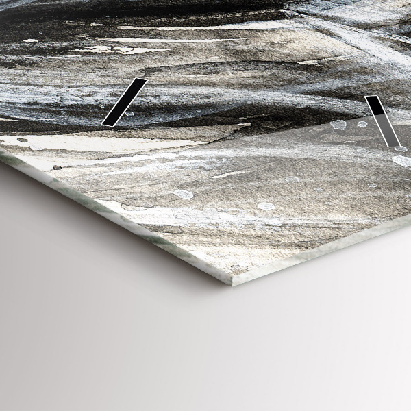 Vertikálne hodiny Maľovaný portrét