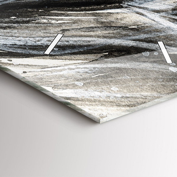 Vertikálne hodiny Maľovaný portrét