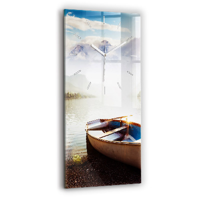 Vertikálne hodiny Pohľad na jazero