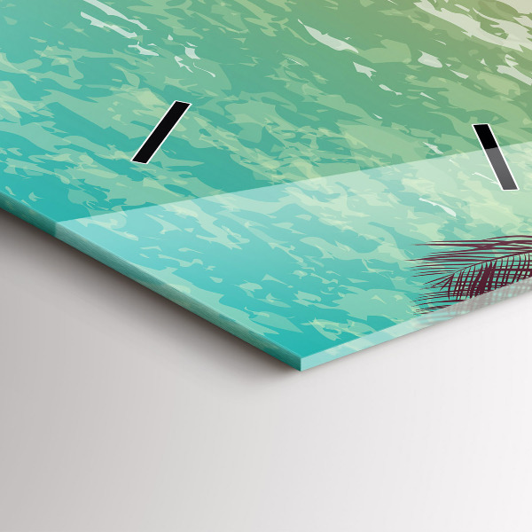 Vertikálne hodiny Tropické palmy