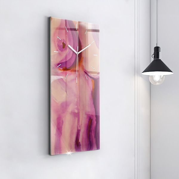 Vertikálne hodiny Maľovanie žien