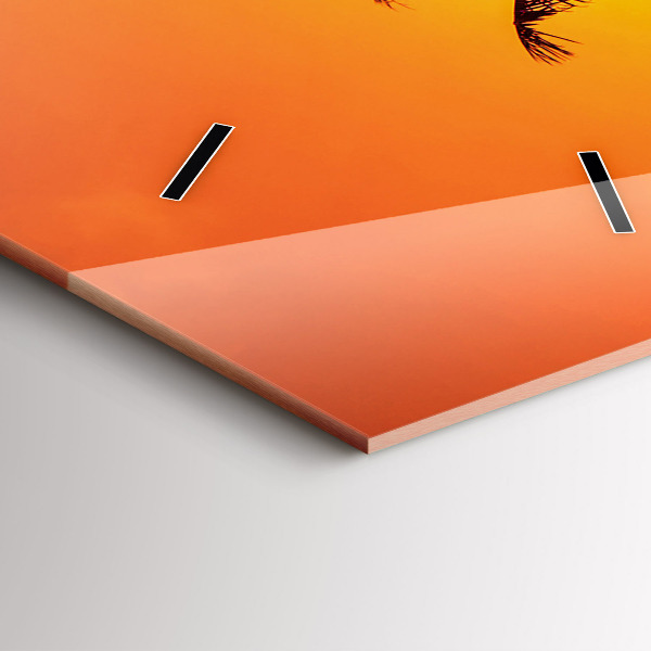 Vertikálne hodiny Pláž Thajsko Klong Prao