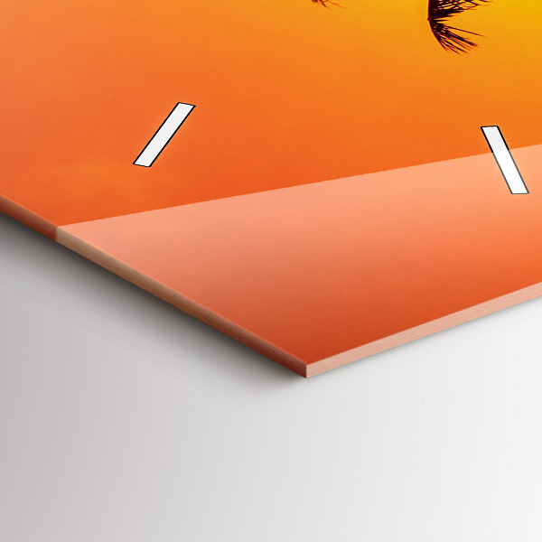 Vertikálne hodiny Pláž Thajsko Klong Prao