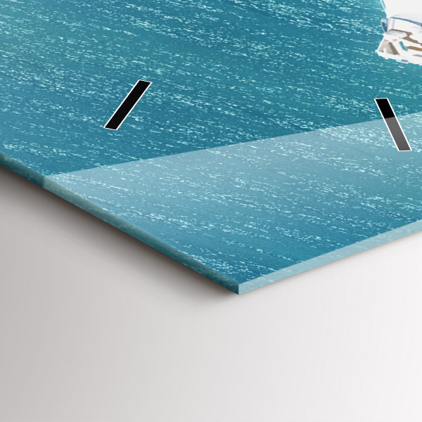 Vertikálne hodiny Ostrov srdca