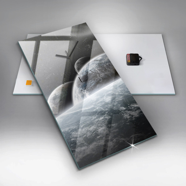 Vertikálne hodiny Vesmír a planéty