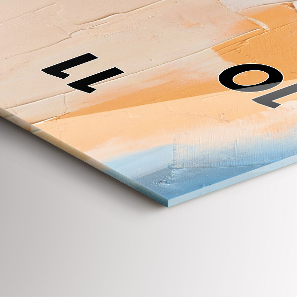 Vertikálne hodiny Portrét ženy