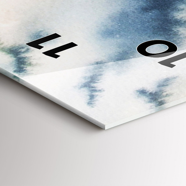 Vertikálne hodiny Rybár na jazere