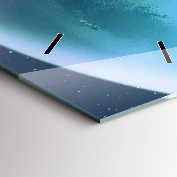 Vertikálne hodiny Muž na Mesiaci