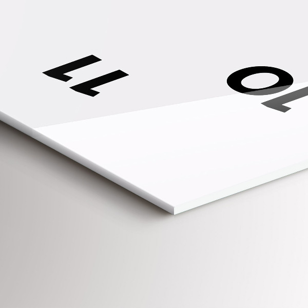 Vertikálne hodiny Abstraktné pohoria