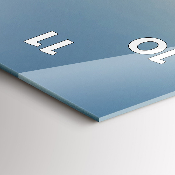 Vertikálne hodiny Traktor v poľnohospodárskej oblasti