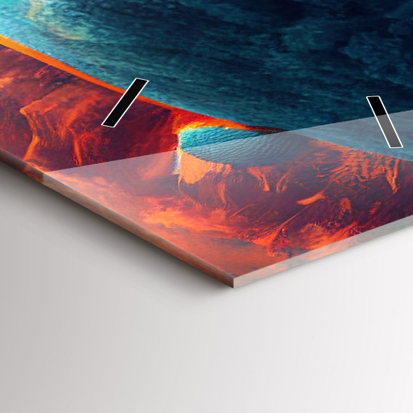 Vertikálne hodiny Futuristický svet