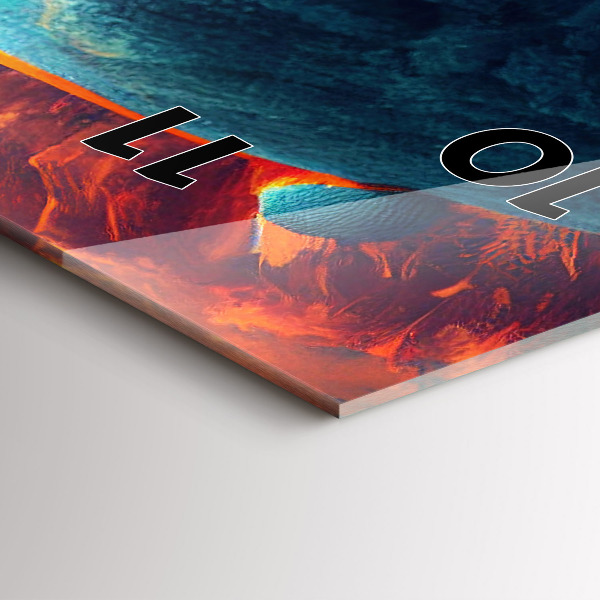 Vertikálne hodiny Futuristický svet