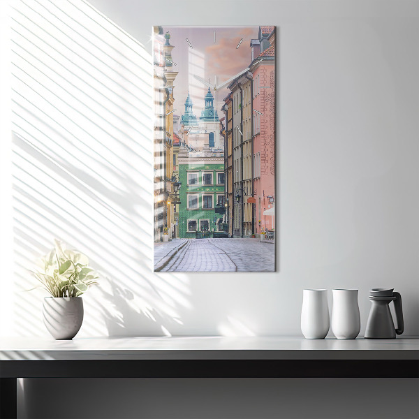 Vertikálne hodiny Staré mesto vo Varšave