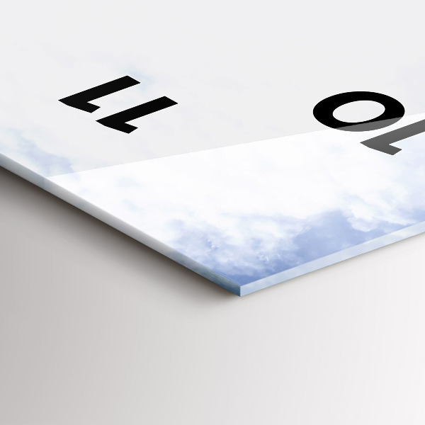 Vertikálne hodiny Morskie Oko v Tatrách