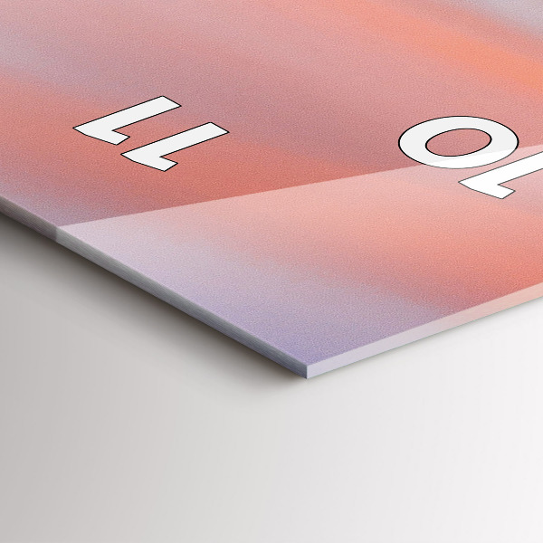 Vertikálne hodiny Pohľad na jazero