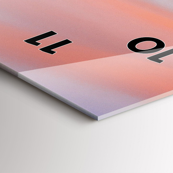 Vertikálne hodiny Pohľad na jazero