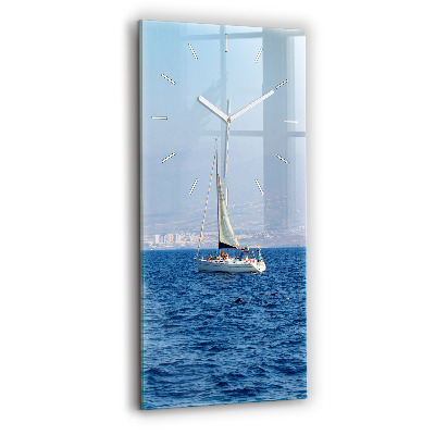 Vertikálne hodiny Jachta na Tenerife