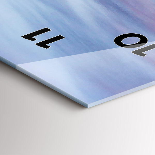 Vertikálne hodiny Chata v horskom prostredí