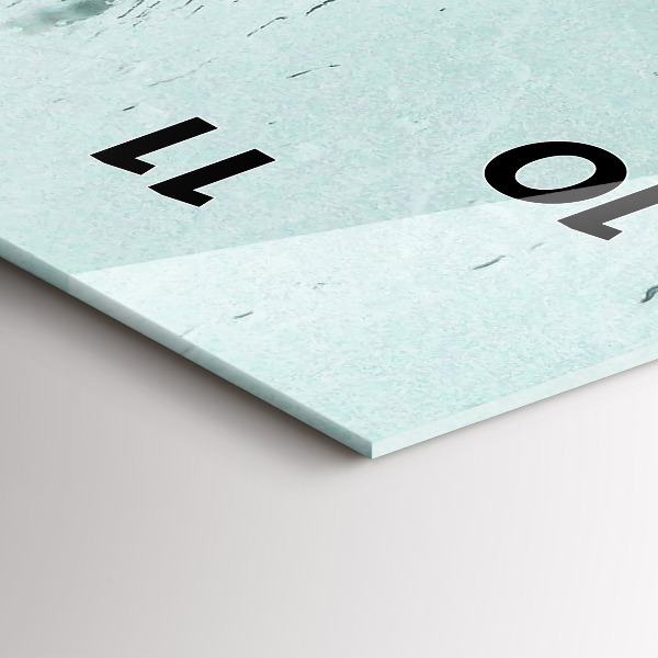 Vertikálne hodiny Daždivý Londýn