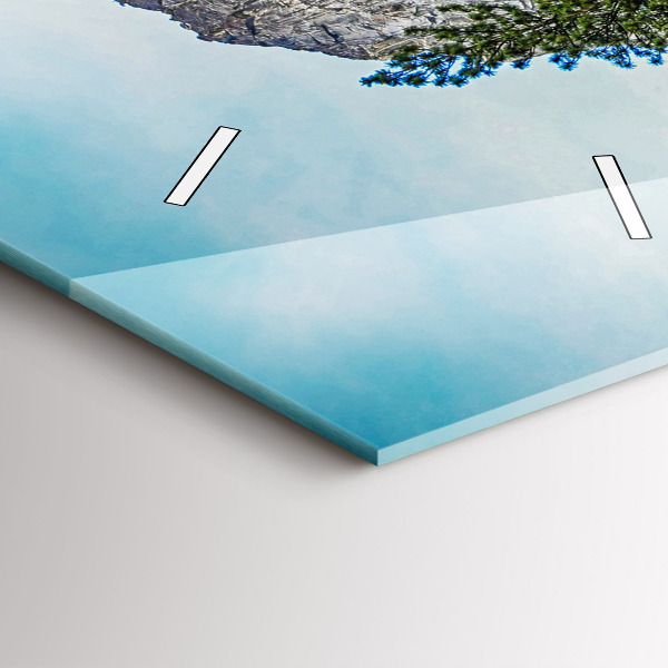 Vertikálne hodiny Yosemitský drevený most